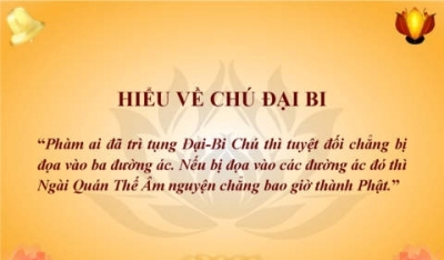 Chú đại bi tiếng Việt 84 câu